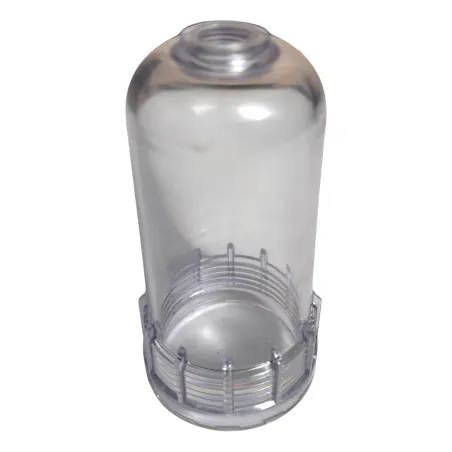 Threaded replacement bowlfor compact filter and polyphosphate doser