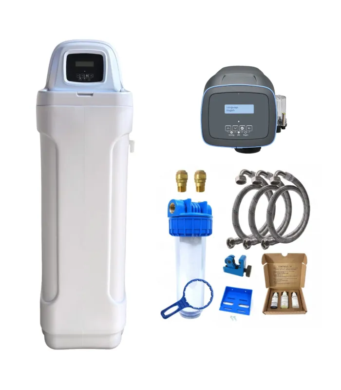 Waterontharder 10L met Autotrol 255 EIQ klep compleet met accessoires