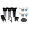 Filtre eau domestique Cintropur SL 240 TRIO-CTN 1" charbon actif avec kit entretien