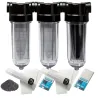 Filtre eau domestique Cintropur SL 240 TRIO-CTN 1" charbon actif avec kit entretien