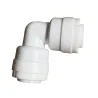 Quick Connect Elbow Union 1/4" EZ x 1/4" EZ for Reverse Osmosis and Water Purifier