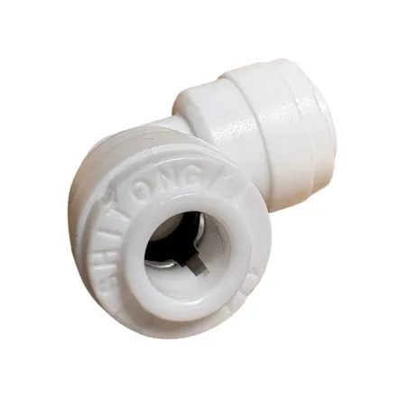 Quick Connect Elbow Union 1/4" EZ x 1/4" EZ for Reverse Osmosis and Water Purifier