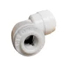 Quick Connect Elbow Union 1/4" EZ x 1/4" EZ for Reverse Osmosis and Water Purifier