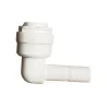 Raccordo gomito portagomma 3/8" x 3/8" per osmosi inversa e purificatore d'acqua