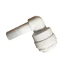 Raccordo gomito portagomma 3/8" x 3/8" per osmosi inversa e purificatore d'acqua
