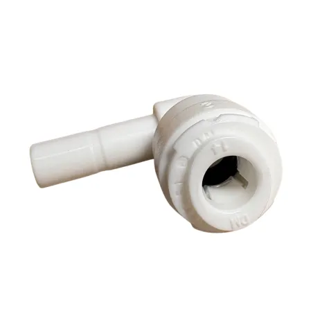 Knie slangpilaar 3/8" x 3/8" voor omgekeerde osmose en waterzuiveraar