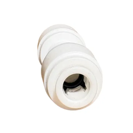 Racor rápido unión recto 1/4" EZ x 1/4" EZ para ósmosis inversa y purificador de agua