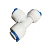 Quick Connect Tee 3/8" EZ for Reverse Osmosis and Water Purifier
