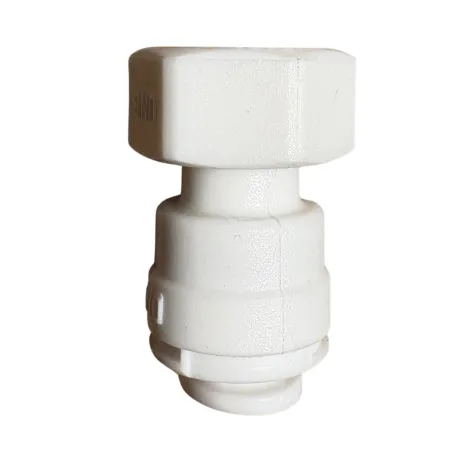 Schnellverbinder Innengewinde 7/16" x Tubing 1/4" EZ für Umkehrosmose und Reiniger