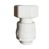 Racor rápido hembra 7/16" x tubing 1/4" EZ para ósmosis inversa y purificador