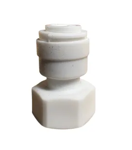 Snelkoppeling binnendraad 7/16" x tubing 3/8" EZ voor omgekeerde osmose en zuiveraar