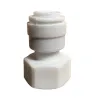 Racor rápido hembra 7/16" x tubing 3/8" EZ para ósmosis inversa y purificador