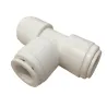 Racor rápido en T 1/4" EZ para ósmosis inversa y purificador de agua
