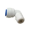Racor rápido codo macho 1/8" NPT - tubing 1/4" EZ para ósmosis inversa y purificador