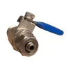Válvula de corte 1/4" macho x 1/4" EZ para purificador de agua y ósmosis inversa