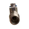 Válvula de corte 1/4" macho x 1/4" EZ para purificador de agua y ósmosis inversa