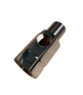 Conector de alimentación 3/8" x 3/8" x 1/4" para purificador de agua y ósmosis inversa