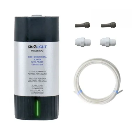 Stérilisateur UV eau 7L/min avec détecteur de débit