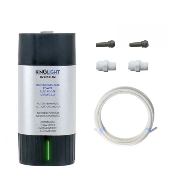 Stérilisateur UV eau 7L/min avec détecteur de débit