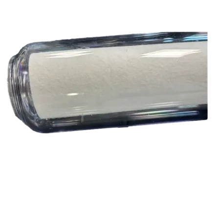 PRODUIT D'OCCASION : Double porte filtre à eau 9"3/4 - 20/27F bypass laiton + cartouche filtre sédiment 20µm et Polyphosphate