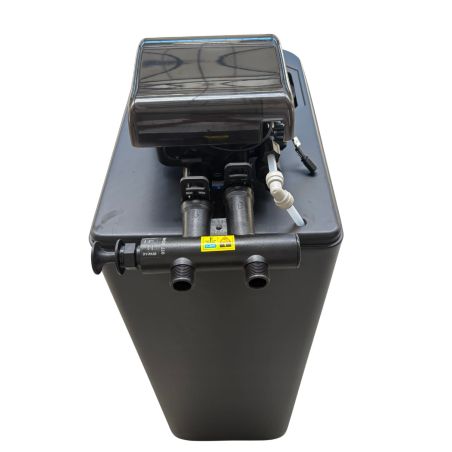 20L water softener Runxin F79B LCD Wally black cabinet complete with accessories