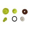 Kit bloc injecteur jaune (gorge, buse, DLFC, BLFC, bouchon + joint) pour vanne Runxin F79/F82