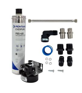 Everpure PBS 400 under sink water purifier with 3/8" connection head - Filtration down to 0.5 microns