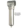 Chrome/stainless hot water filter holder - 20" - 20/27