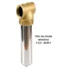 Porte-filtre pour eau chaude laiton/inox - 20" - 40/49