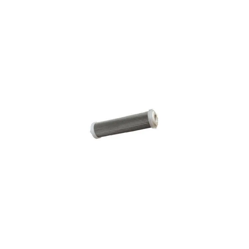 Cartouche acier plissé 50µ inoxydable 9 3/4