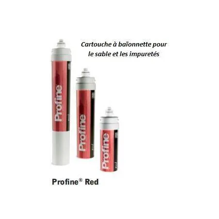 Cartouche encapsulée sédiment profine RED Small
