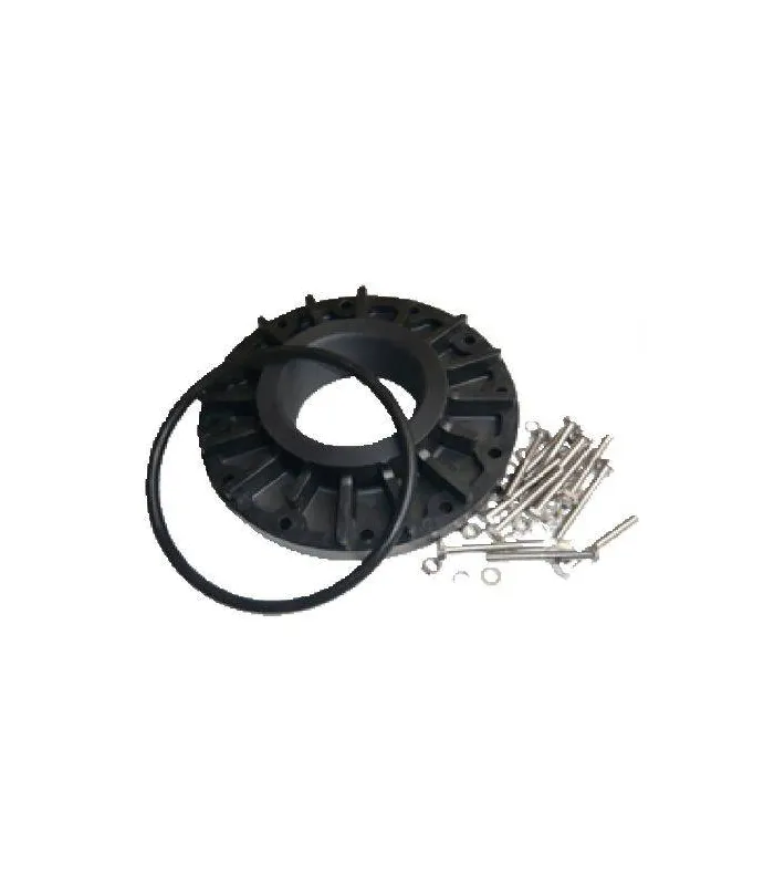 Réduction 6'' Bride 4'' Fileté