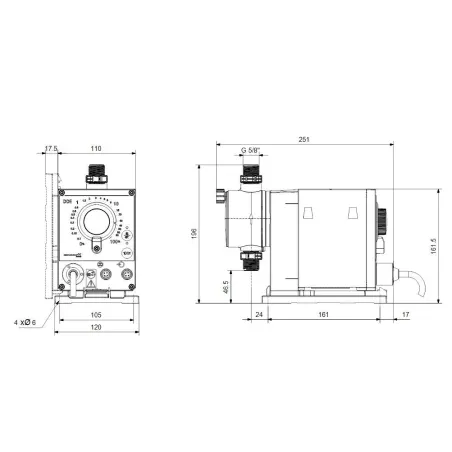 POMPE DOSEUSE GRUNDFOS DDE TOUT OU RIEN