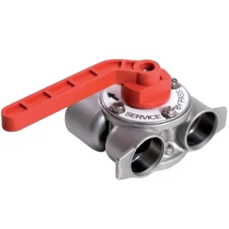 By-pass inox pour vanne Fleck 5600 SXT - 1"