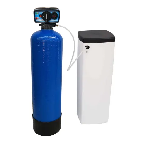 Adoucisseur d'eau bi bloc 16L vanne Fleck 5600 mecanique chronometrique