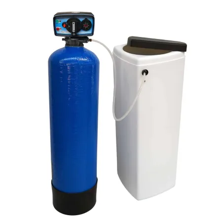 Adoucisseur d'eau bi bloc 25L vanne Fleck 5600 mecanique chronometrique