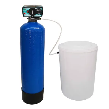 Adoucisseur d'eau bi bloc 75L vanne Fleck 5600 mecanique volumetrique