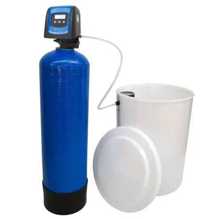 Adoucisseur d'eau bi bloc 20L fleck 5600 SXT complet