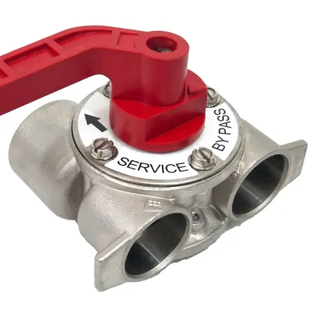By-pass inox pour vanne Fleck 5600 SXT - 1"