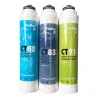 Lot de 3 cartouches Filtre sous évier FT82 FT83 et FT91 | Adoucisseur-eau