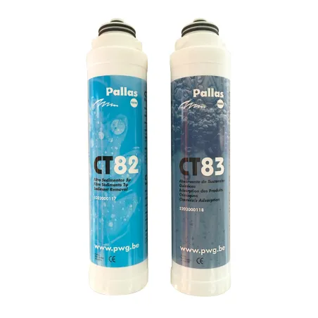 Lot de 2 cartouches filtre sous évier FT82 - FT83 | Adoucisseur-eau