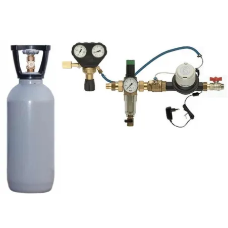 Adoucisseur d'eau 25L Fleck 5600 SXT complet avec accessoires