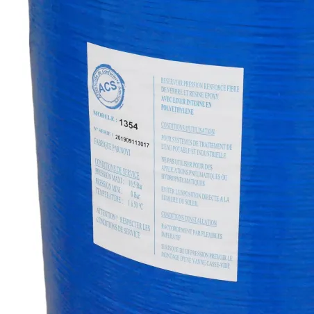 Adoucisseur d'eau duplex 2x30L Clack WS1TT