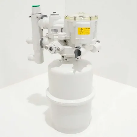 Adoucisseur d'eau sans électricité compact simplex avec kit d'installation