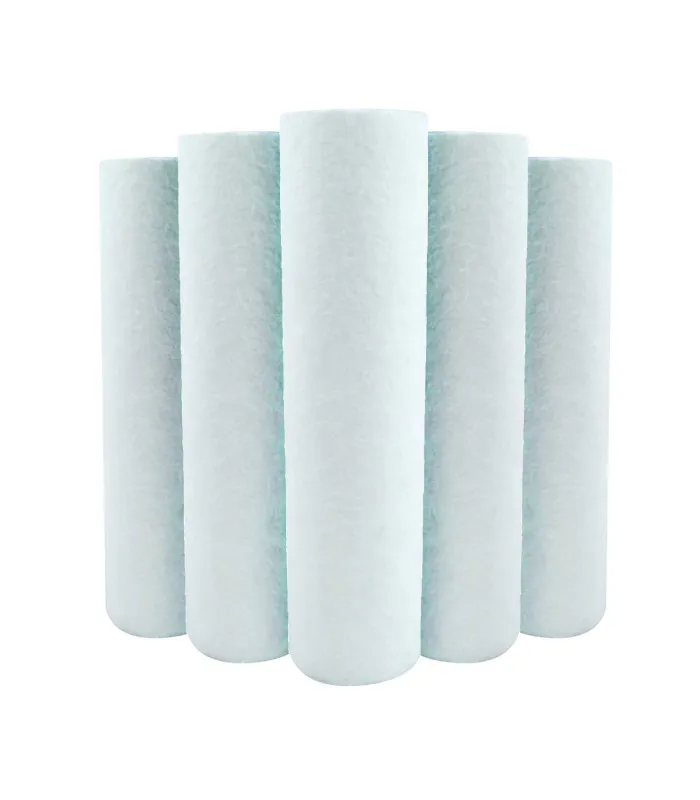 Set of 5 Meltblown microfiber cartridges 9"3/4 - 20µm for Water filter holder