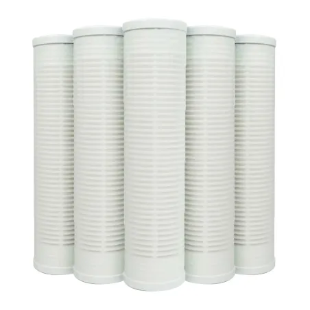 Set of 5 washable cloth cartridges 60µm - 9"3/4 for water filter holder