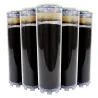 Set of 5 activated carbon cartridges - 9"3/4 for water filter holder