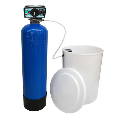 Adoucisseur d'eau bi bloc 75L vanne Fleck 5600 mecanique volumetrique