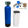 Adoucisseur d'eau bi bloc 16L vanne Fleck 5600 mecanique volumetrique complet avec accessoires