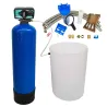 Adoucisseur d'eau bi bloc 50L vanne Fleck 5600 mecanique volumetrique complet avec accessoires